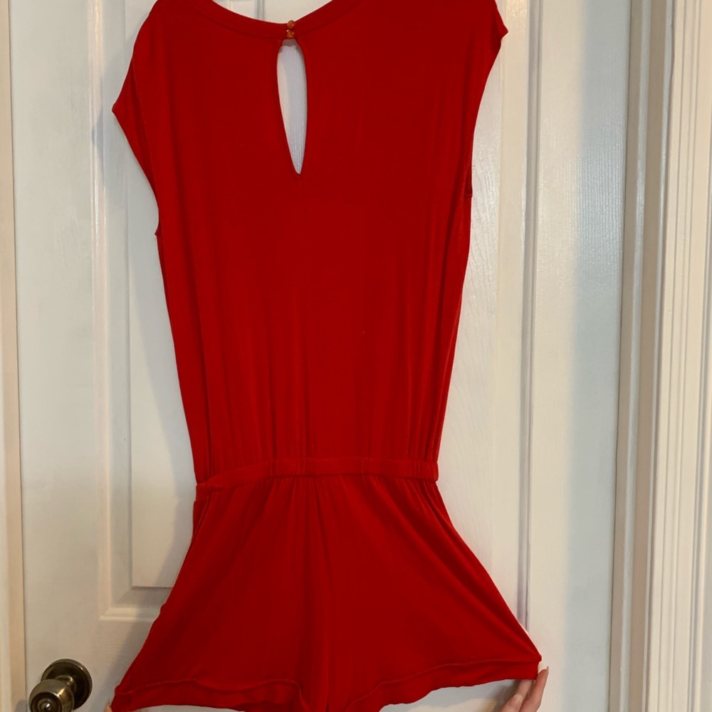 Venus red romper - Picture 3 of 7